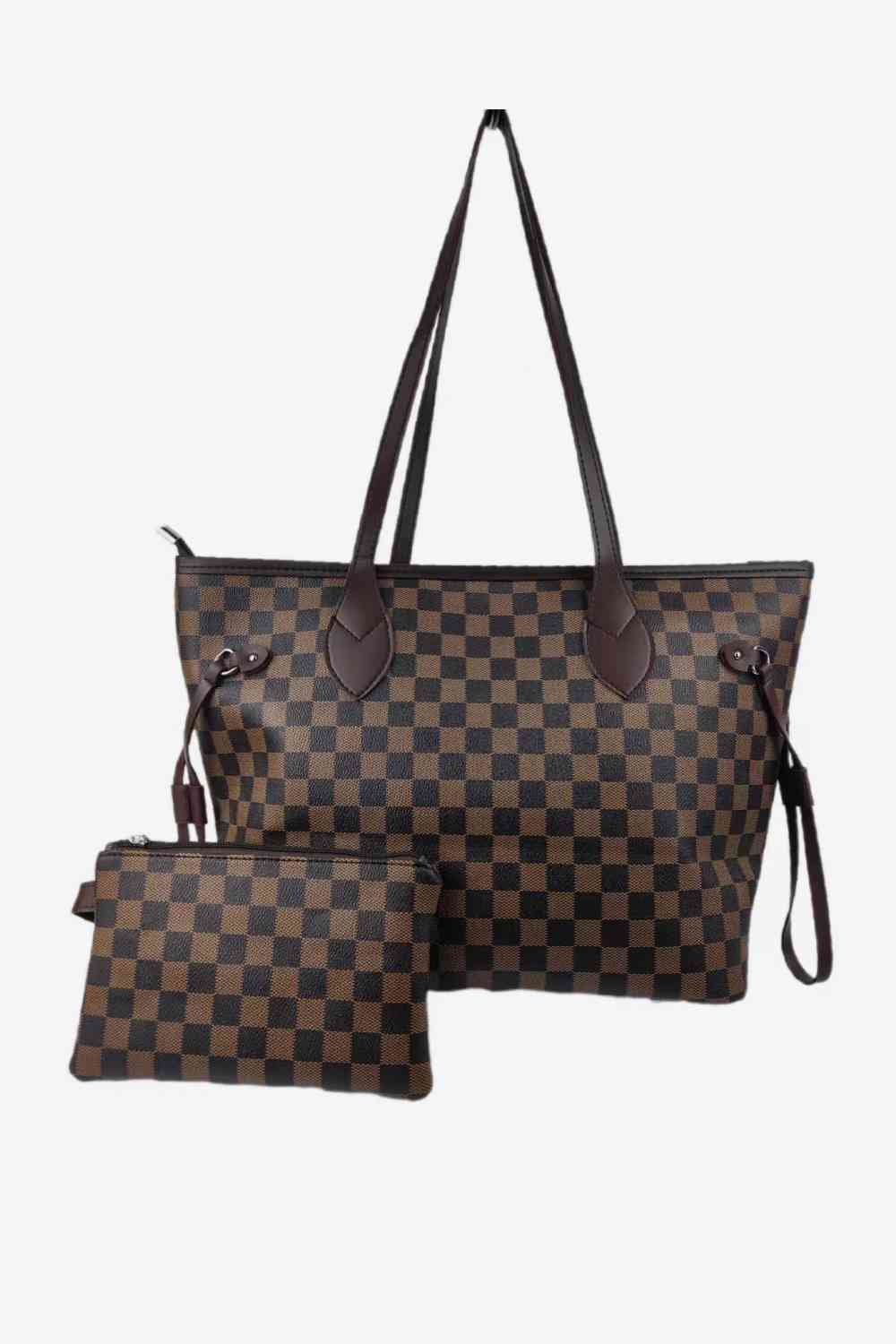 Checkered Tote
