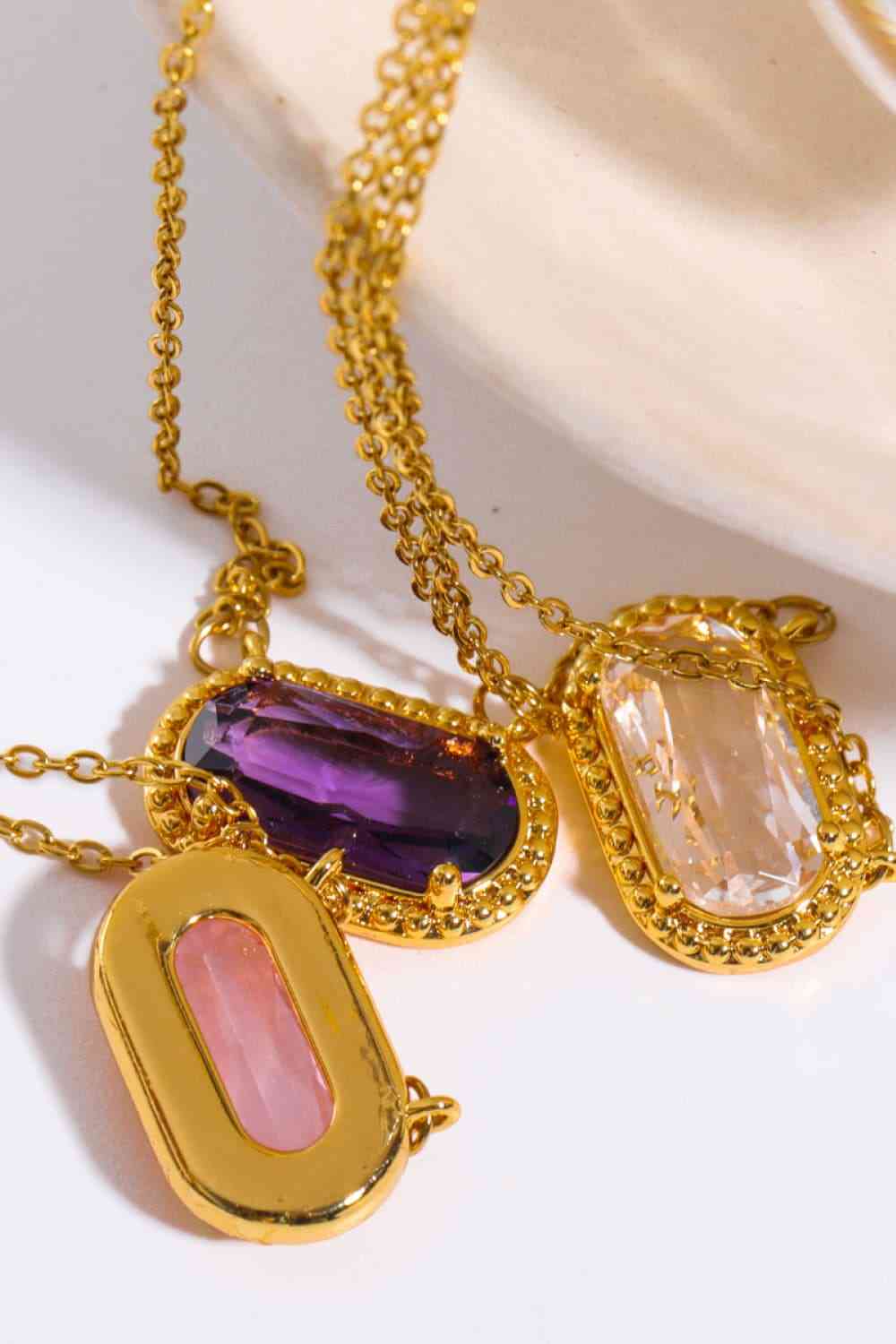 Statement Stone Necklace