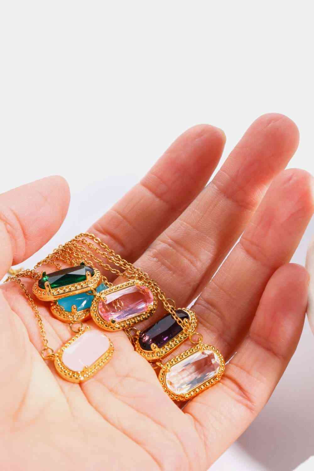 Statement Stone Necklace