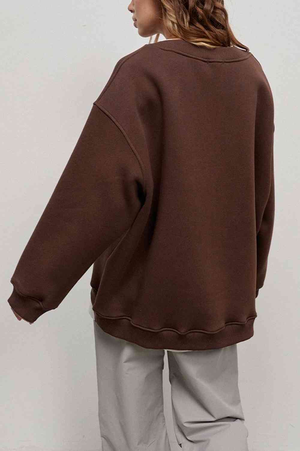 Oversize Crewneck Sweatshirt