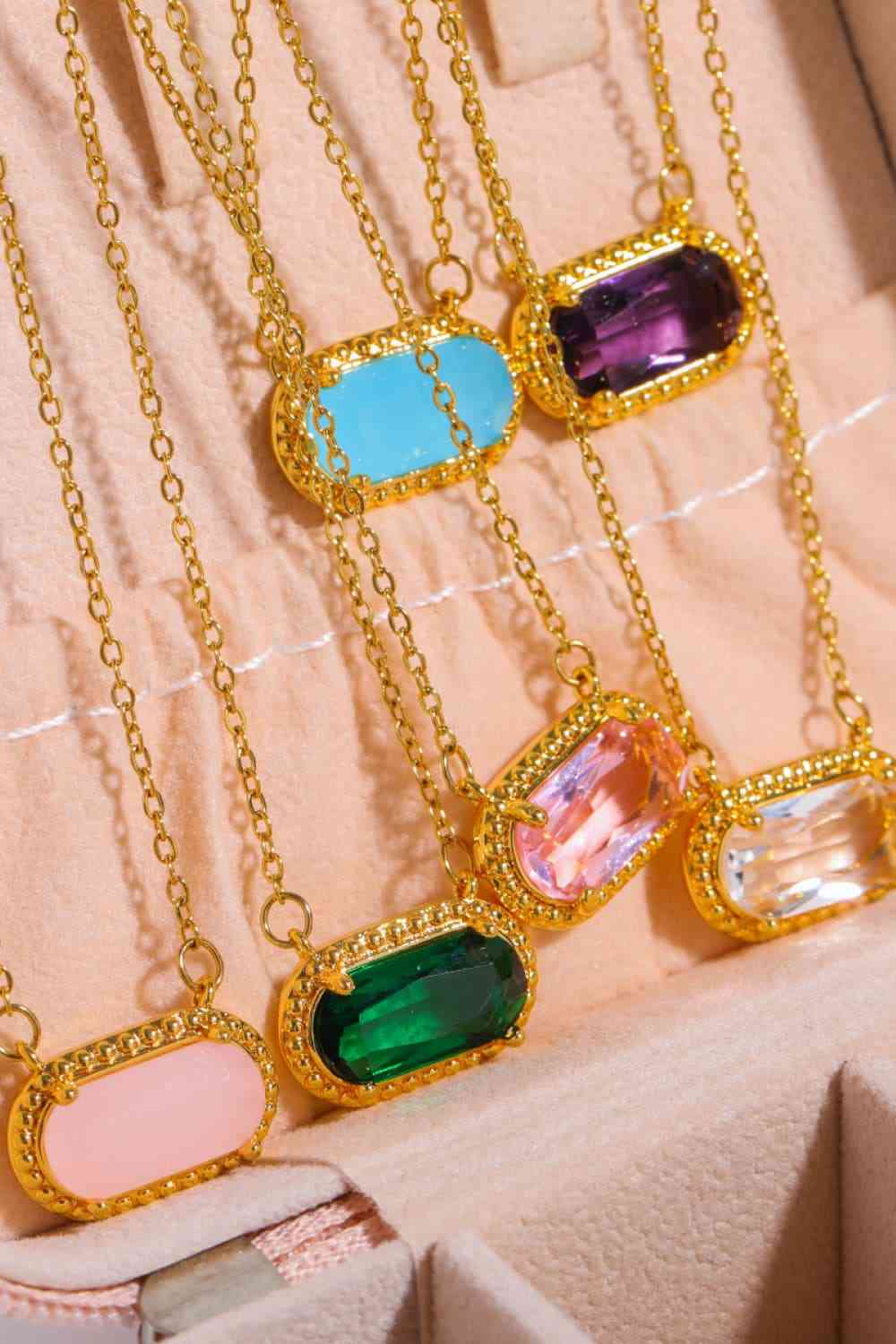 Statement Stone Necklace