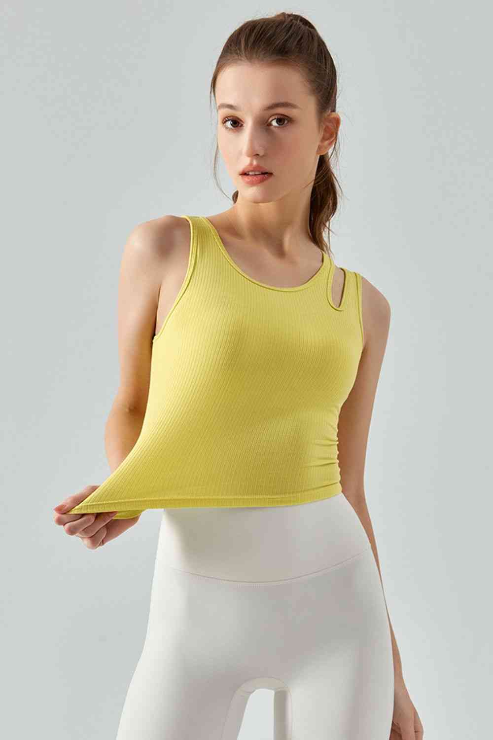 Key Lime Sports Tank