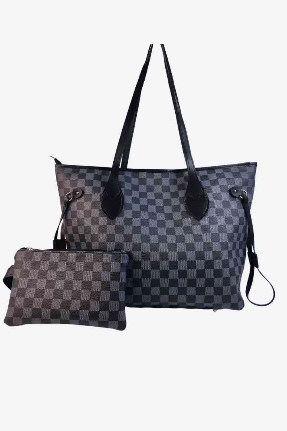 Checkered Tote
