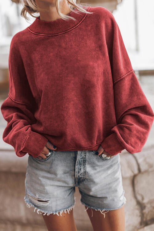 Dropped Shoulder Crewneck