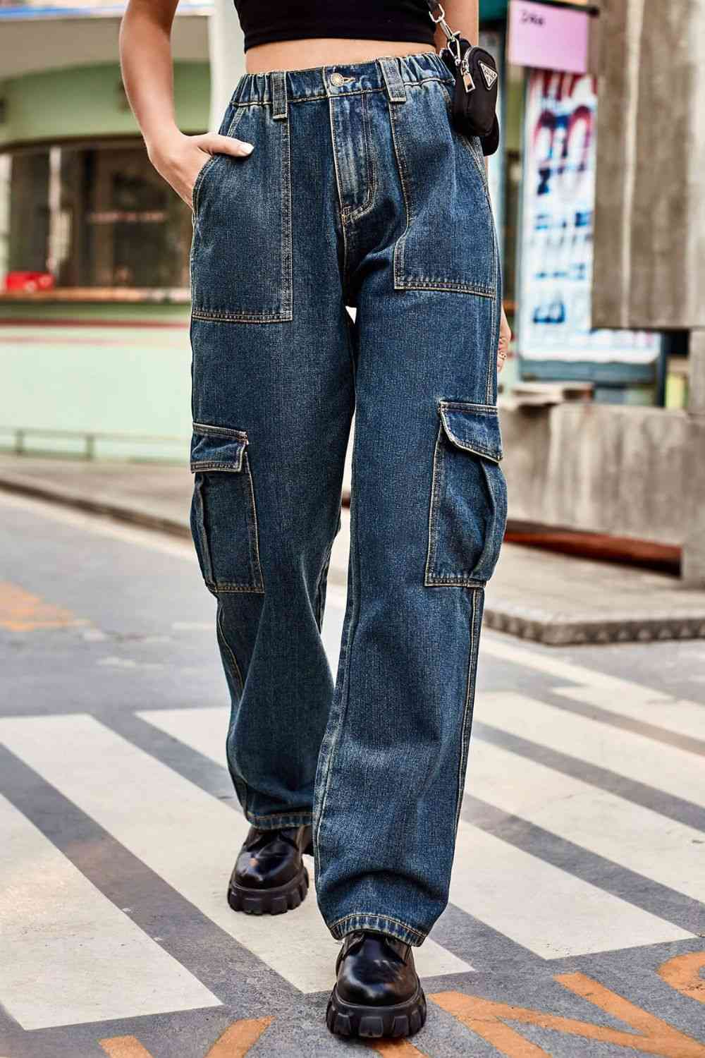 Straight Leg Staple Jeans