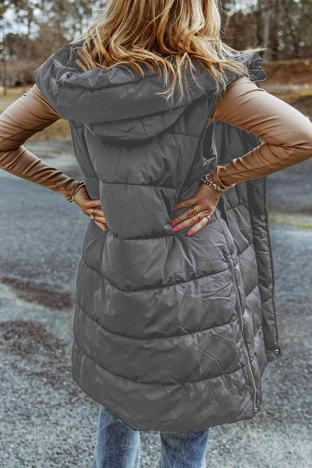 Long Puffer Vest