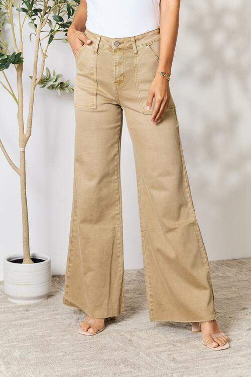 Wide Leg Work Pant