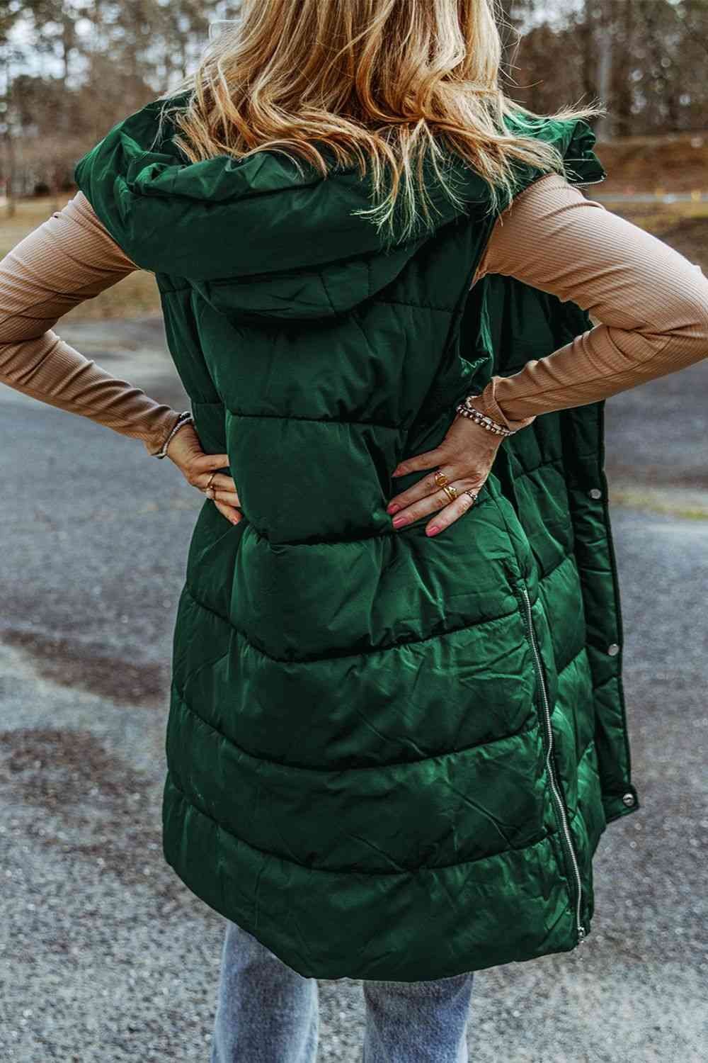 Long Puffer Vest