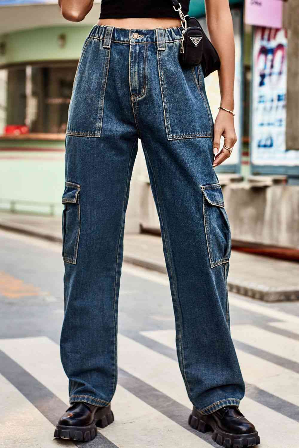 Straight Leg Staple Jeans