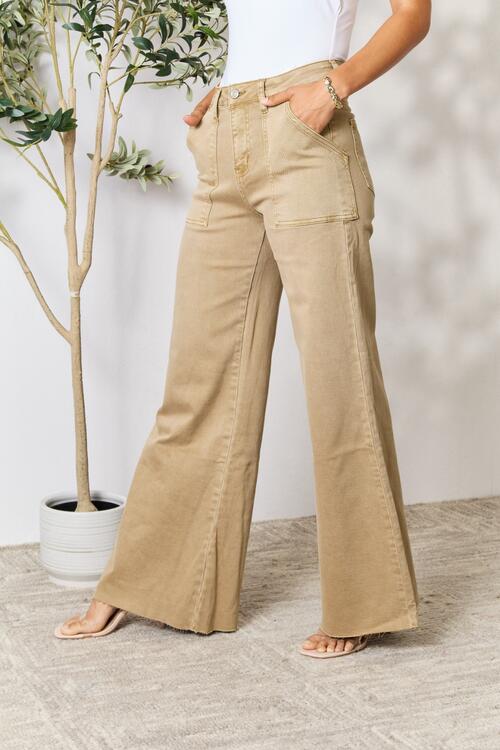 Wide Leg Work Pant