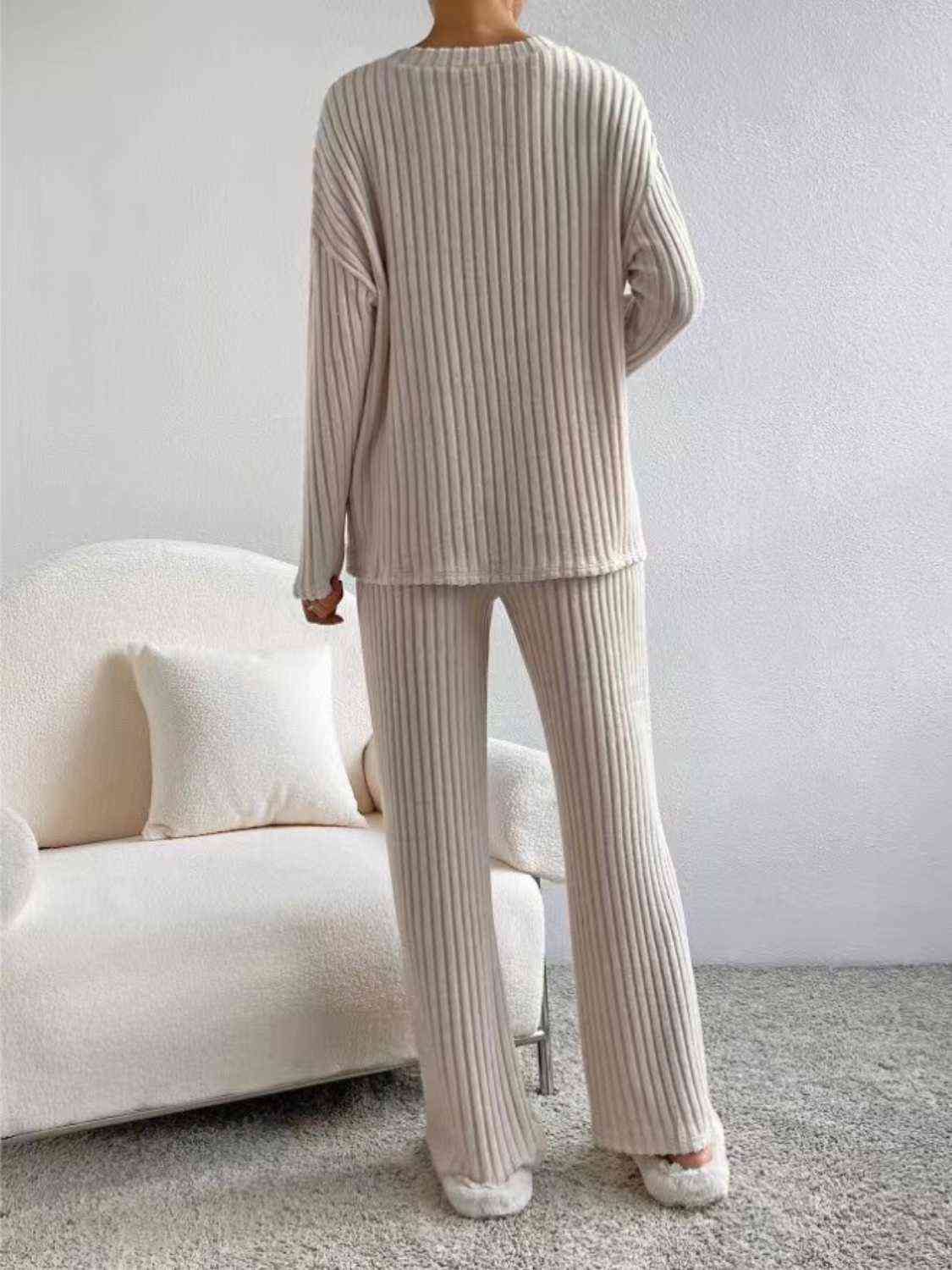 Ribbed Sweater Set